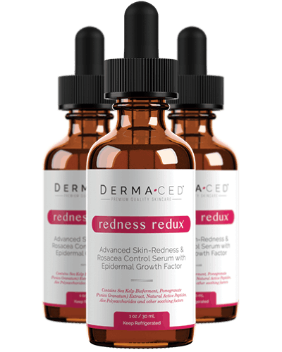 3 bottles of Redness Redux
